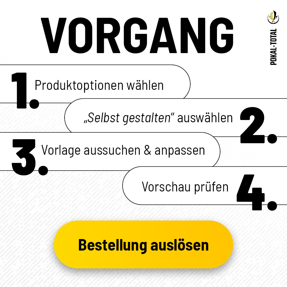 Fußball Medaille Clever