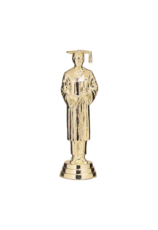 Absolvent Pokal-Figur Doktorhut