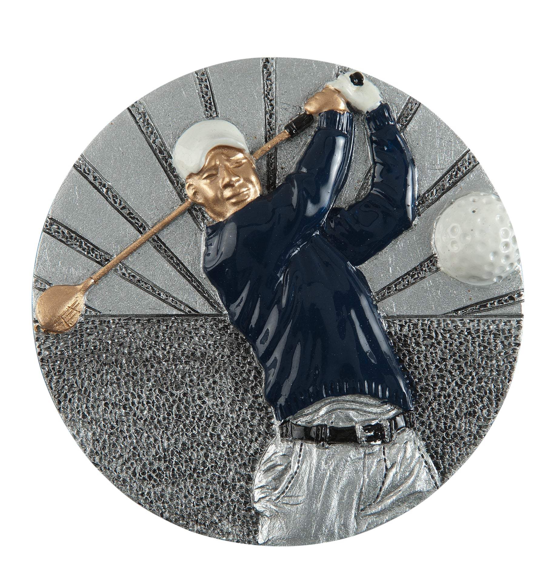 Zierscheibe Golf Schuss