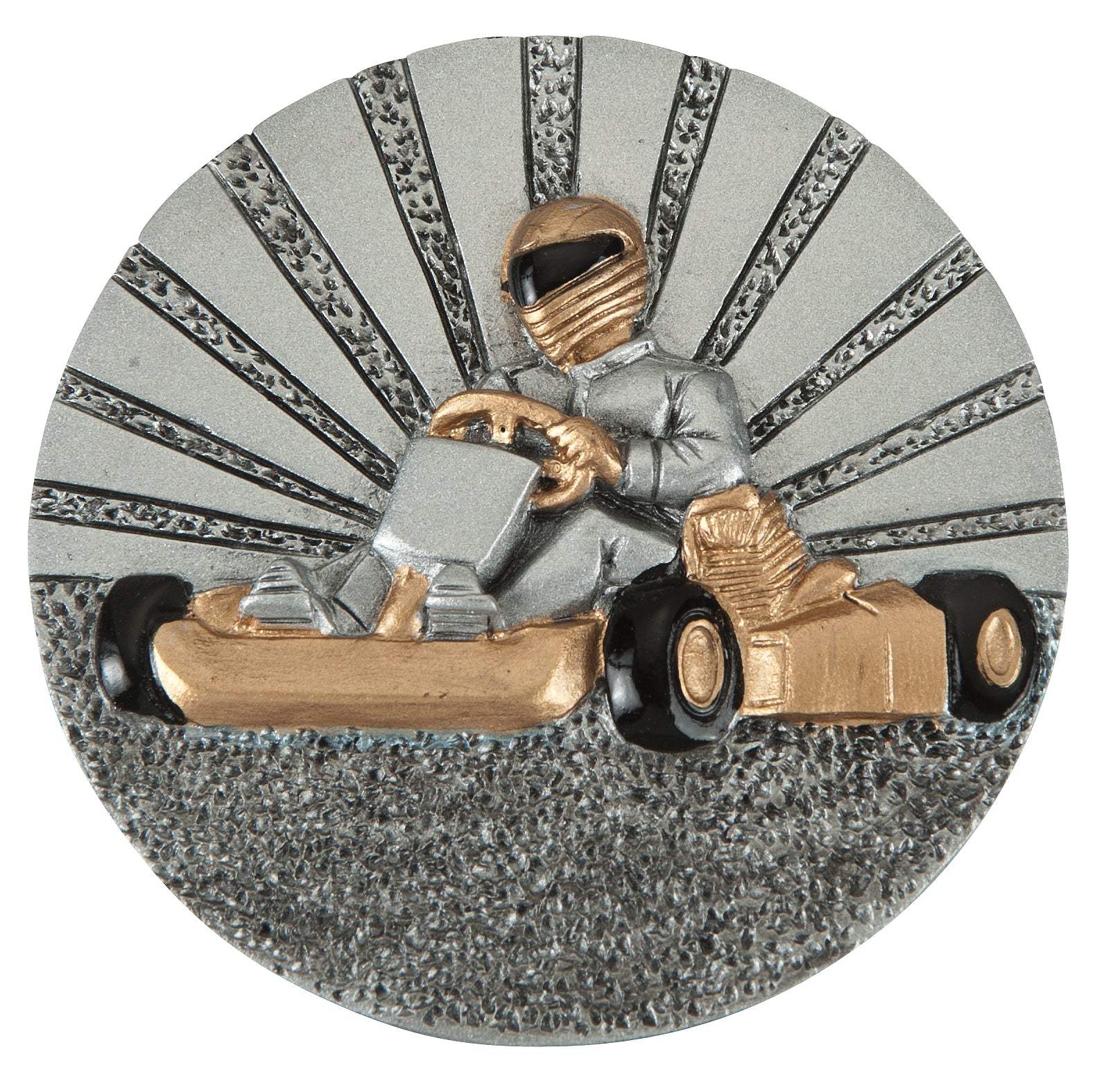 Zierscheibe Go-Kart