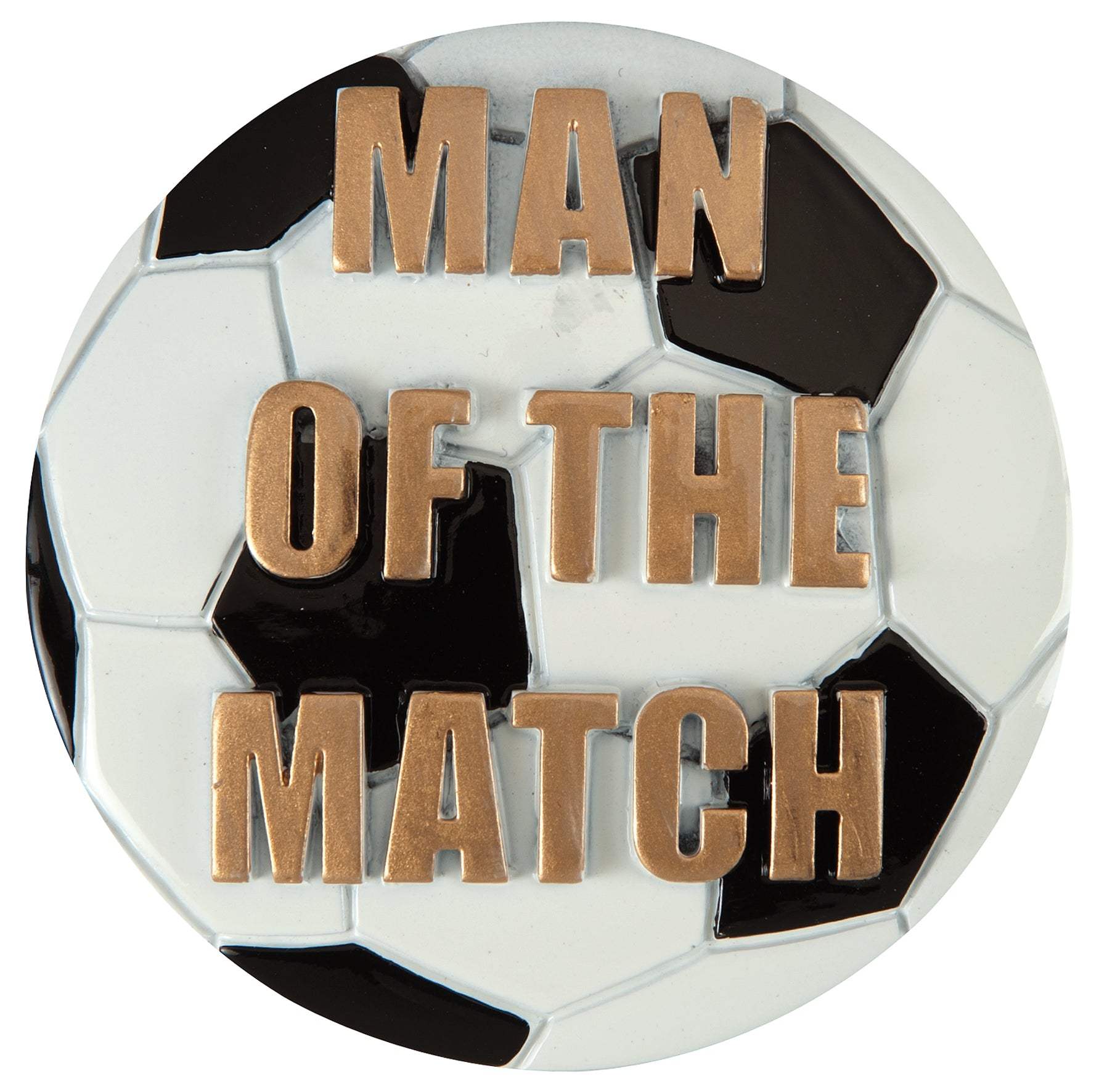 Zierscheibe Fußball Man of the Match