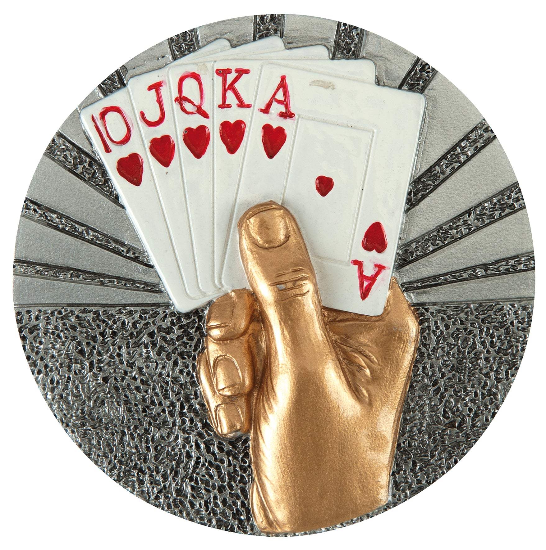 Zierscheibe Spielkarten
