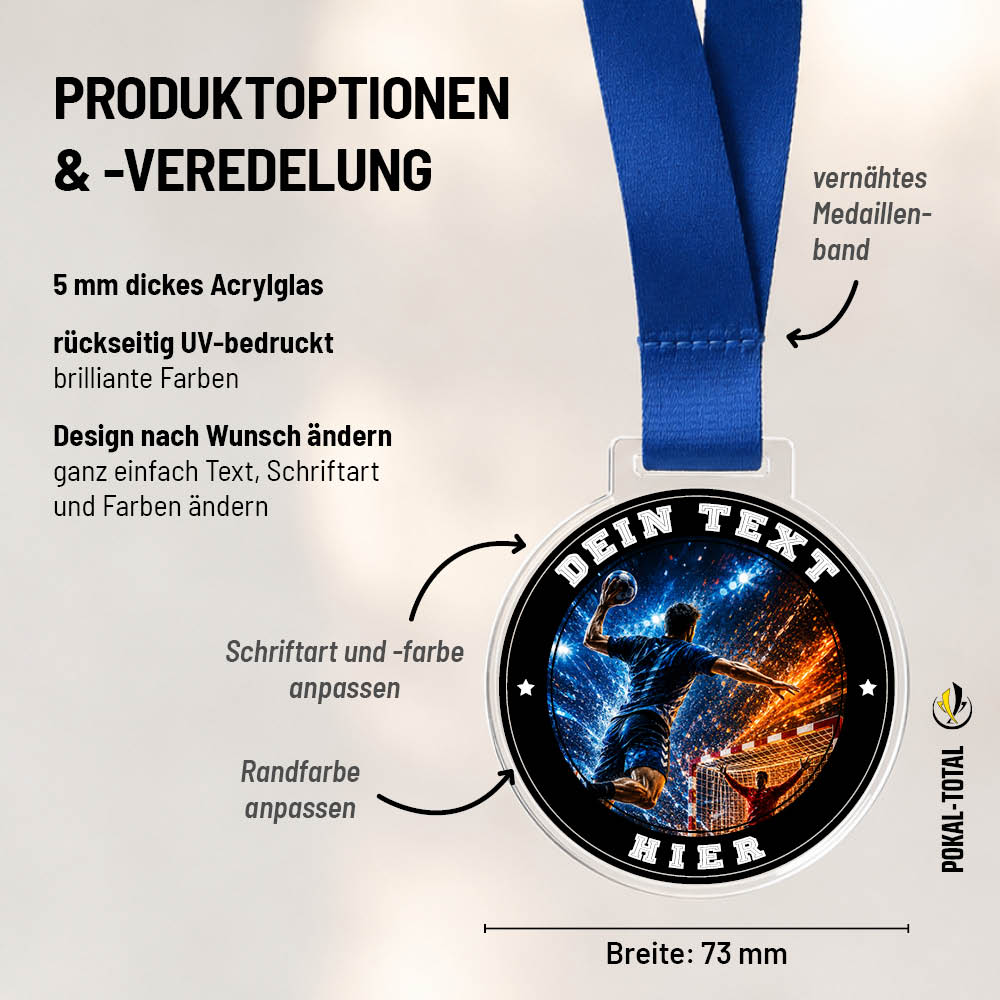 Signature Medaille Handball
