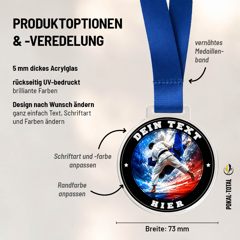 Signature Medaille Judo