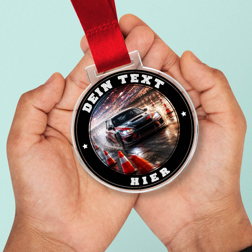 Signature Medaille Autoslalom