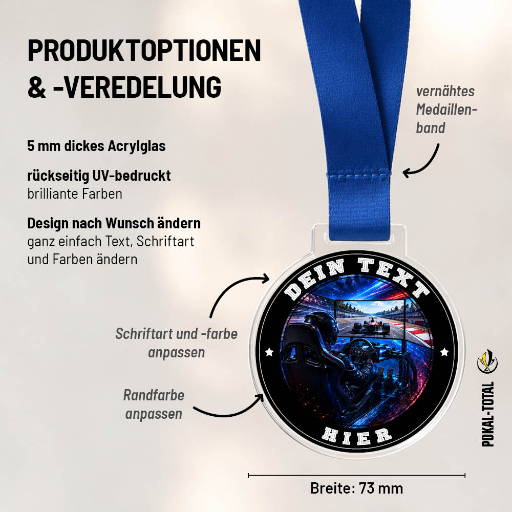 Signature Medaille E-Racing