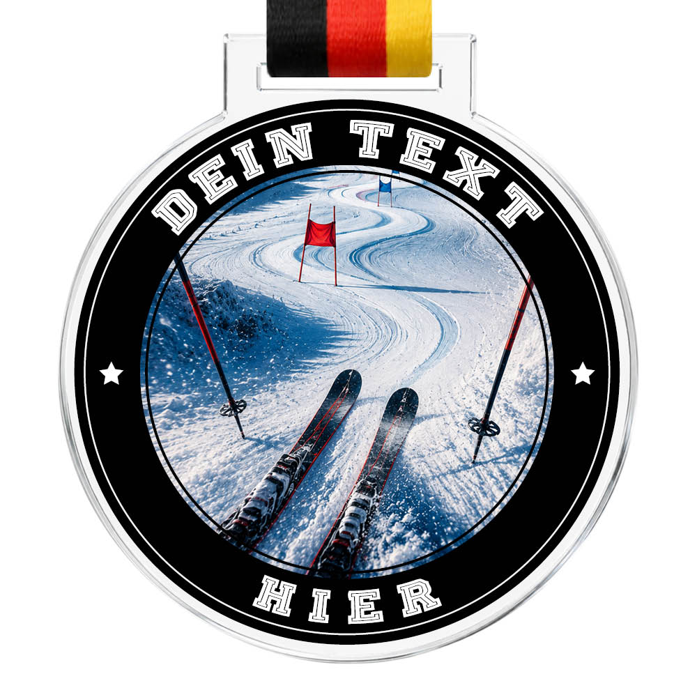 Signature Medaille Skipiste – Produktansicht