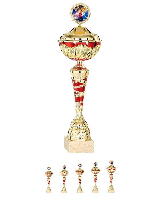 Pokalserie Rot Gold
