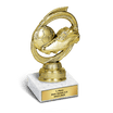Goldener Fußballschuh mit Ball – Turnierpreis