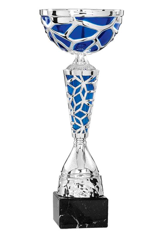 Pokalserie Blau Silber