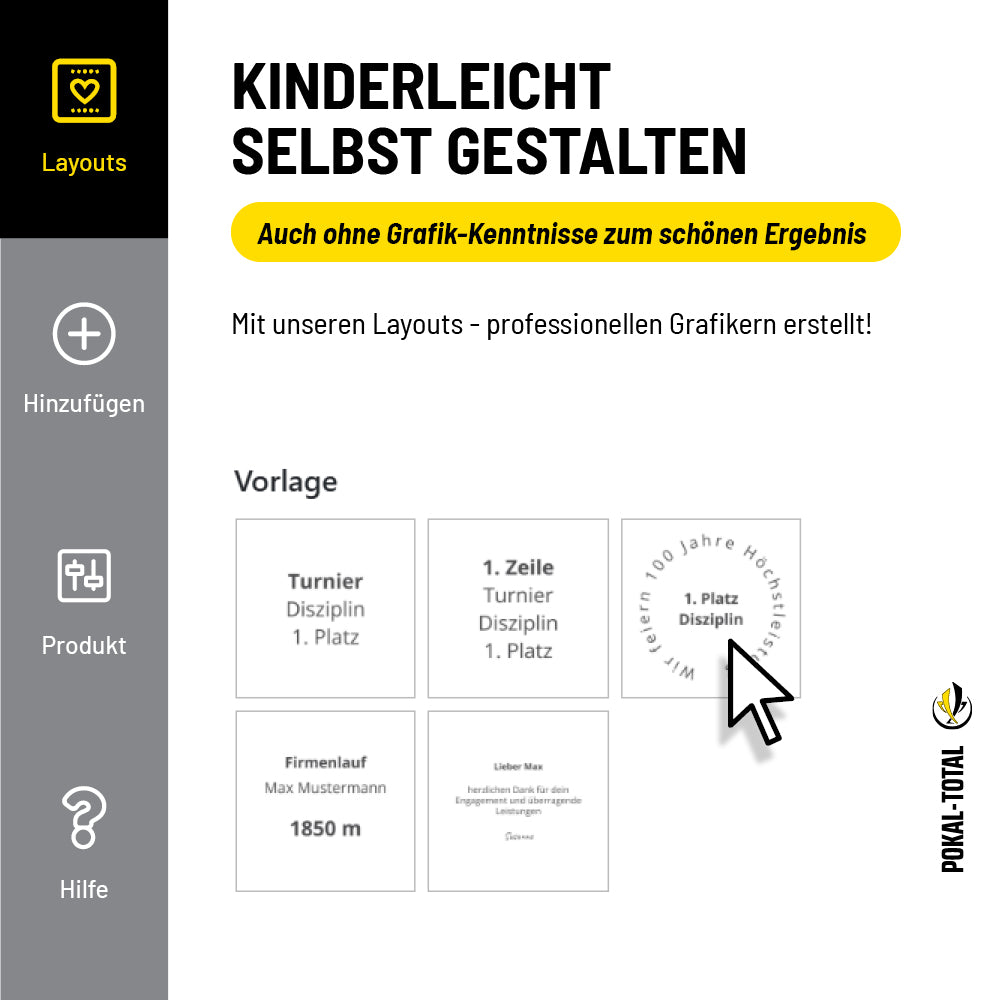 Fußball Medaille Ball