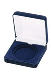 Aufklapp-Etui | 90x90x35 Emblem Ø:60-70 | Blau, Weiß