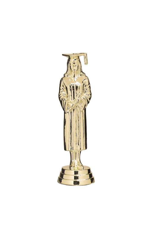 Absolventin Pokal-Figur Prag