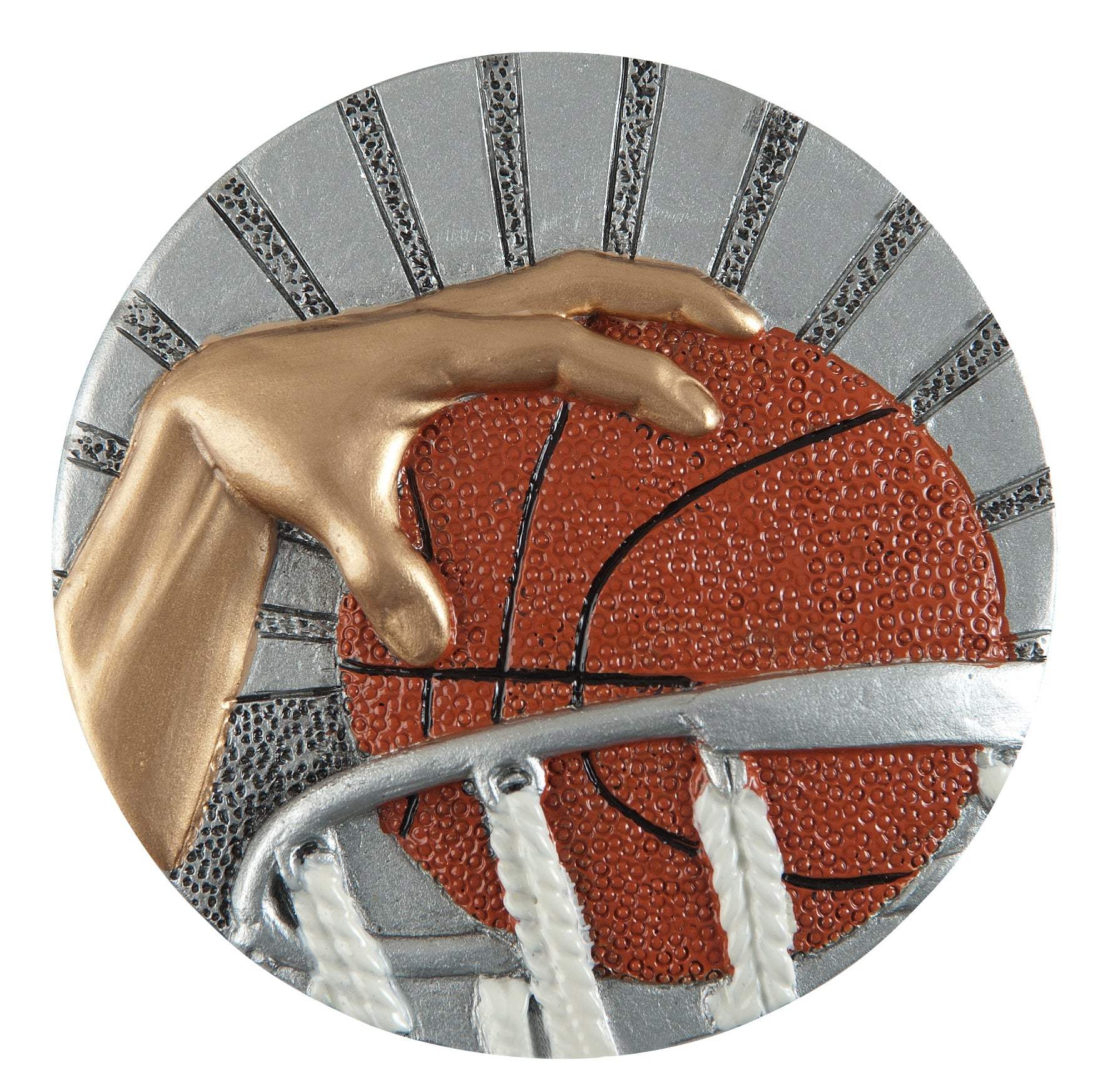 Zierscheibe Basketball Herz