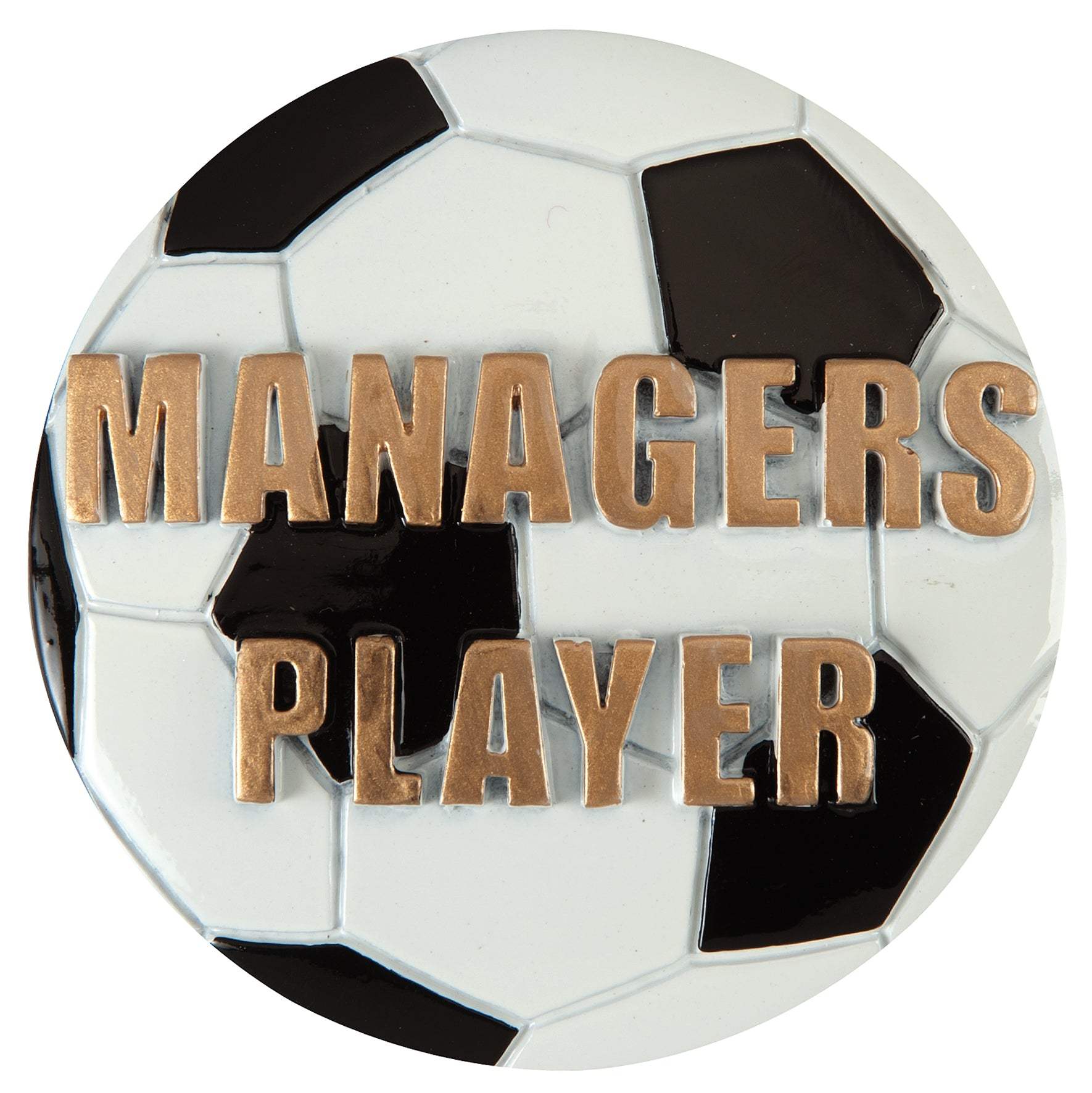 Zierscheibe Fußball Managers Player