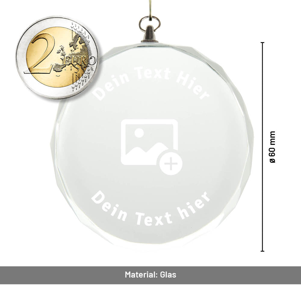 Glas Medaille Koblenz