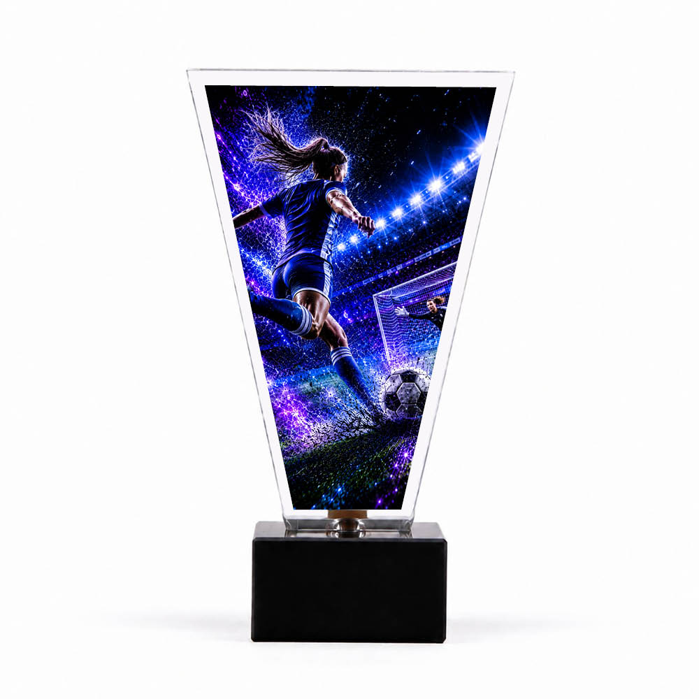 Signature Glaspokal Fußball Beste Torschützin – Produktansicht