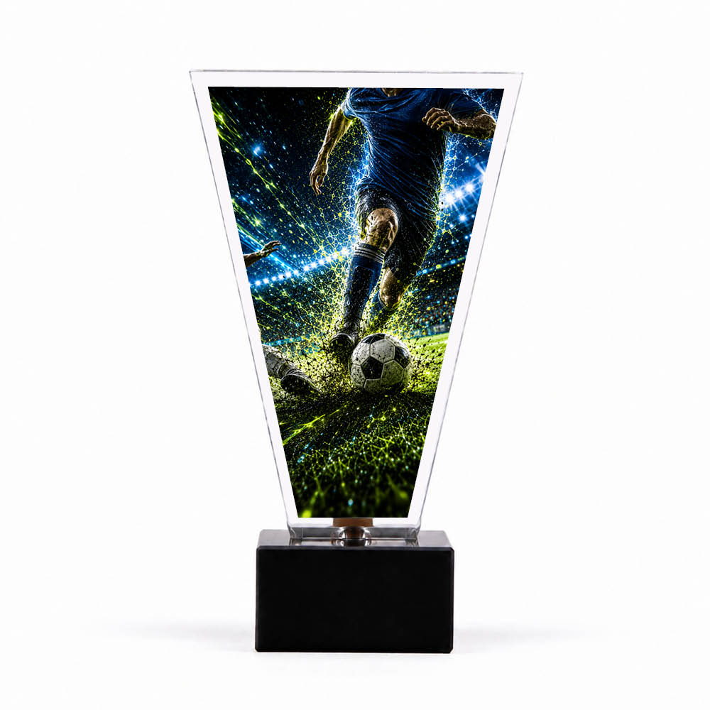 Signature Glaspokal Fußball Bester Spieler – Produktansicht