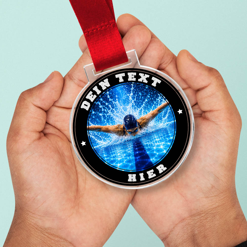 Signature Medaille Schwimmen weiblich
