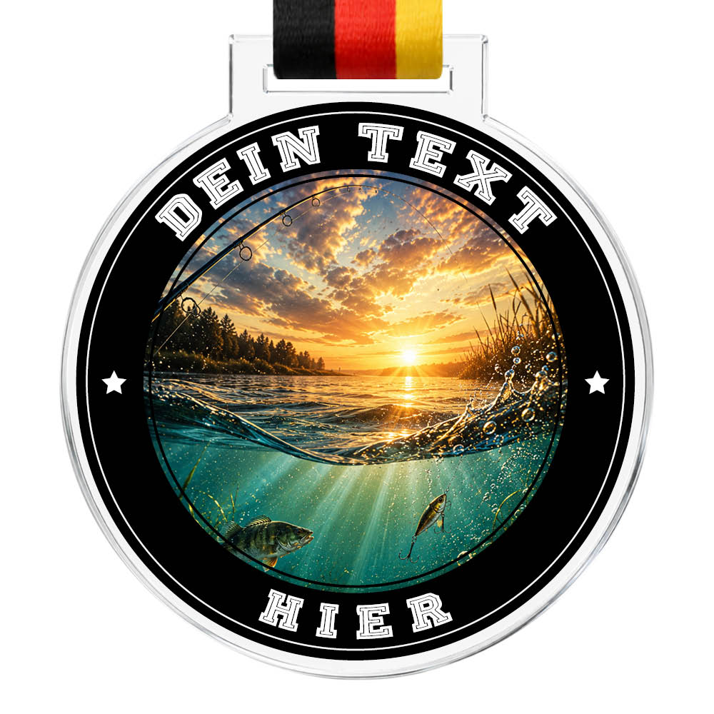 Signature Medaille Angeln