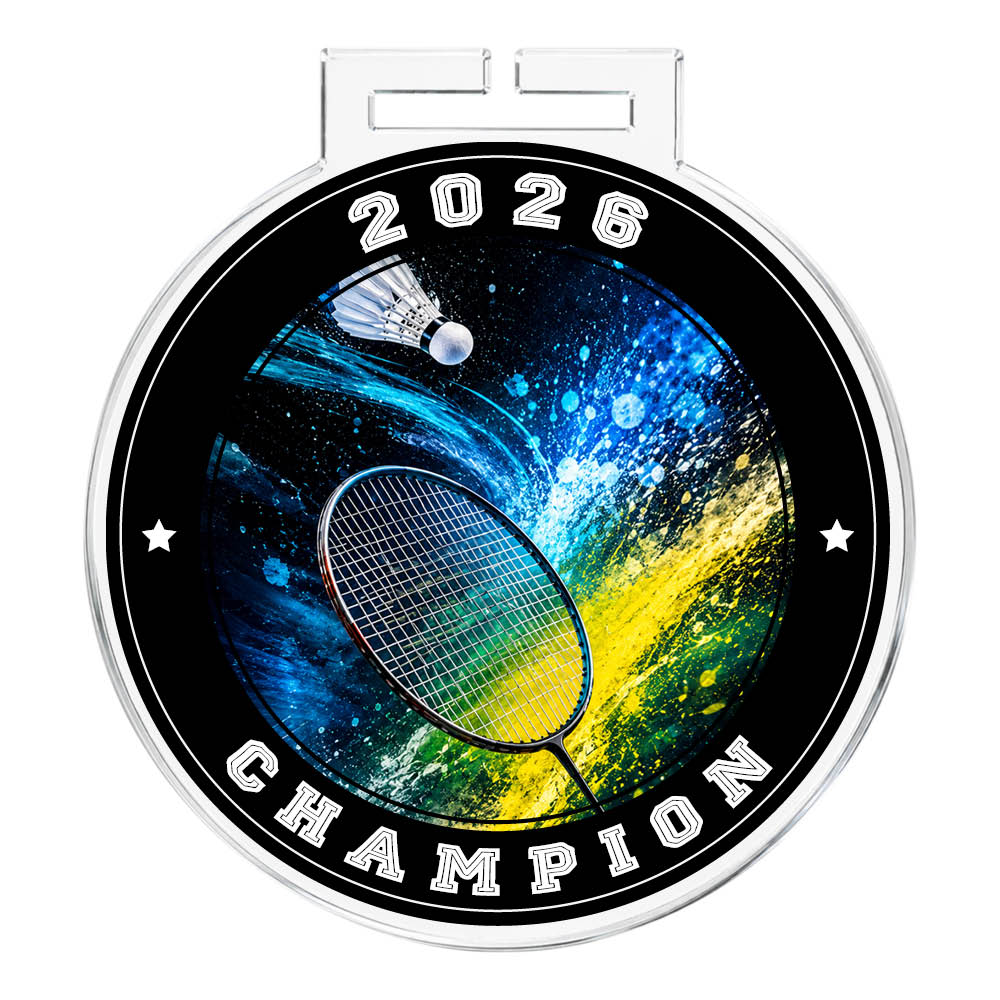 Signature Medaille Badminton