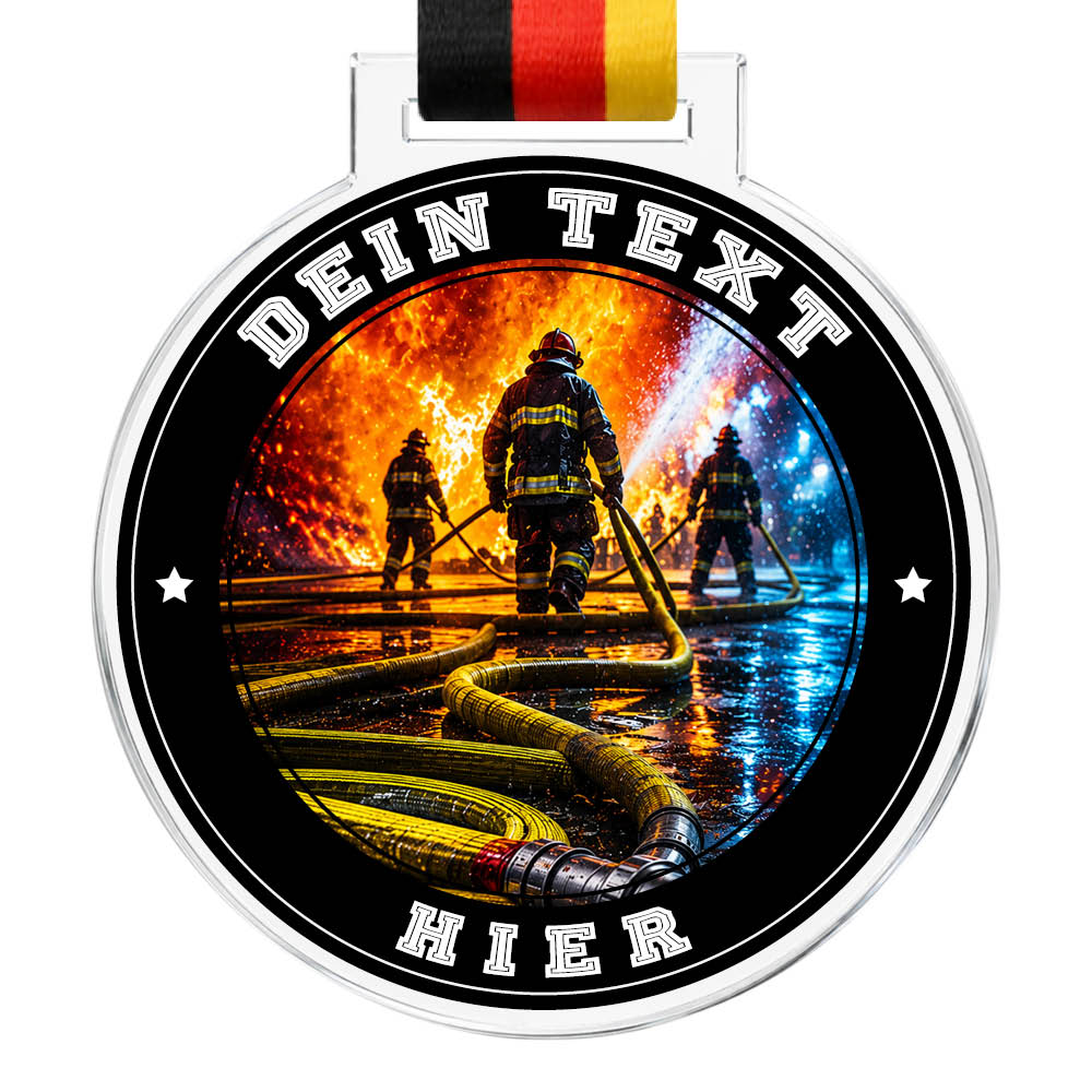 Signature Medaille Feuerwehr
