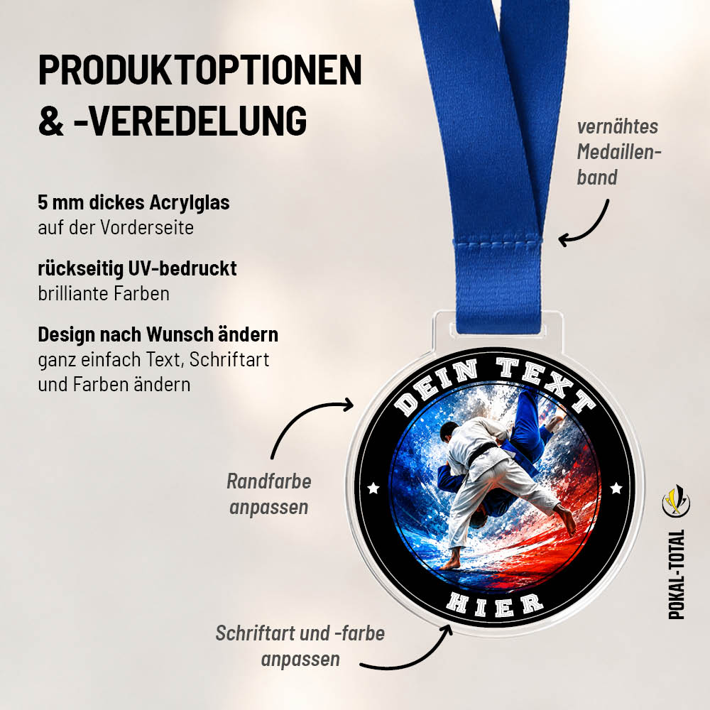 Signature Medaille Judo