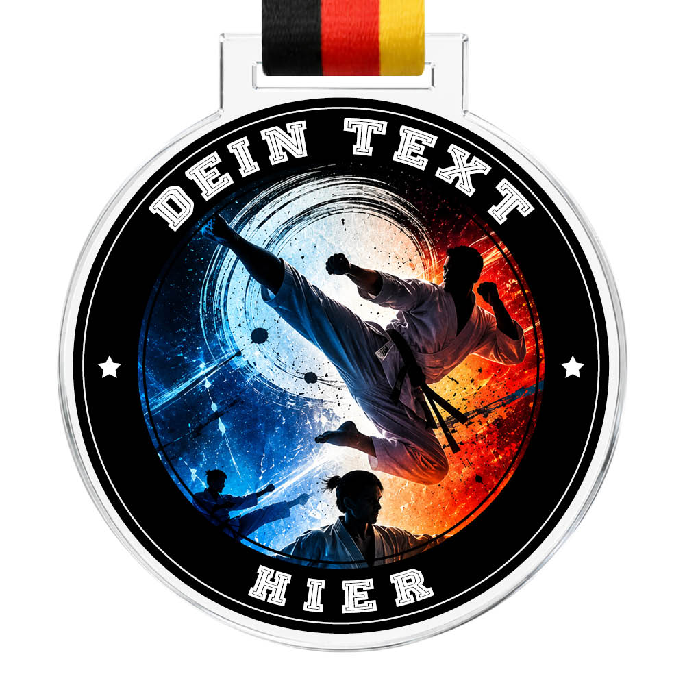 Signature Medaille Karate