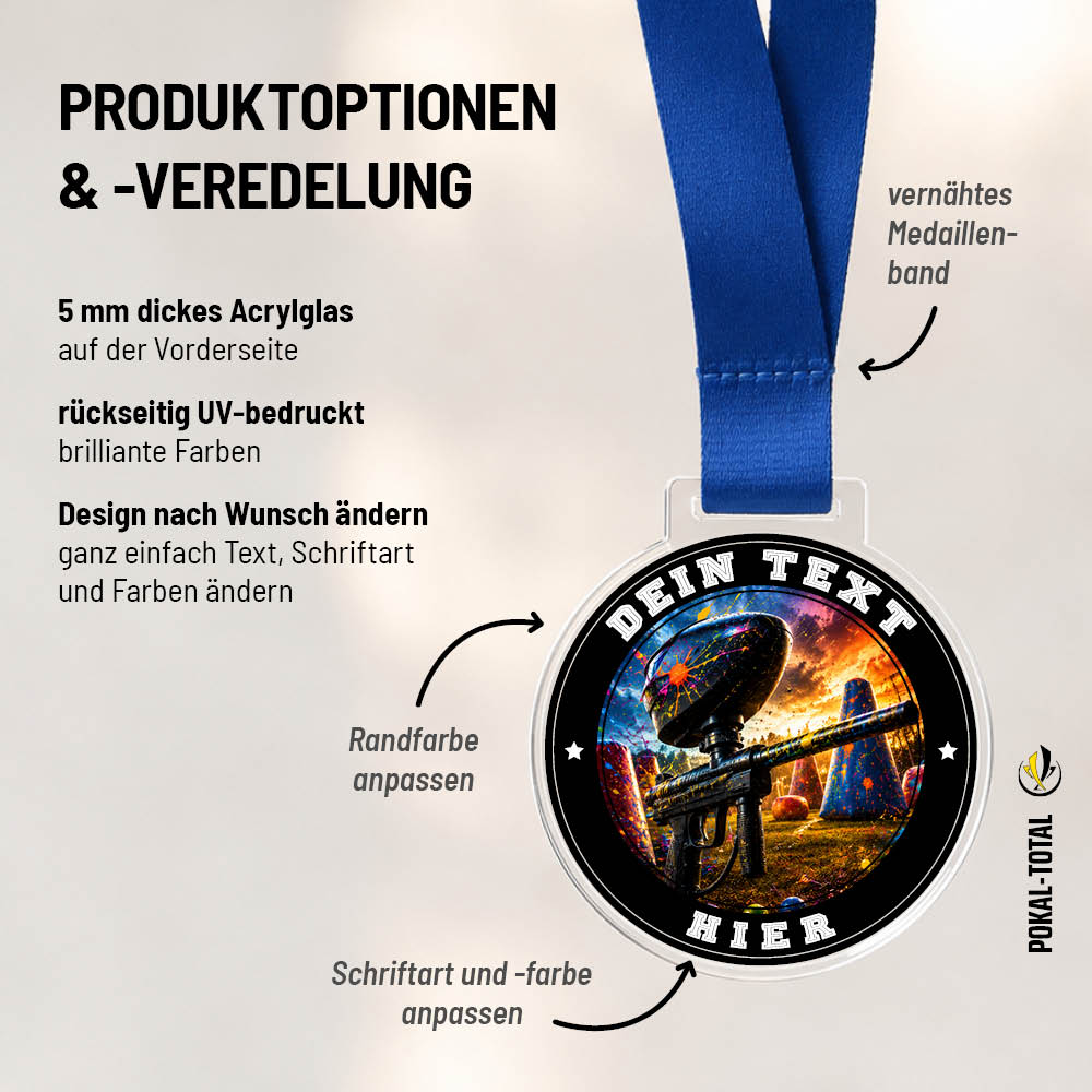 Signature Medaille Paintball