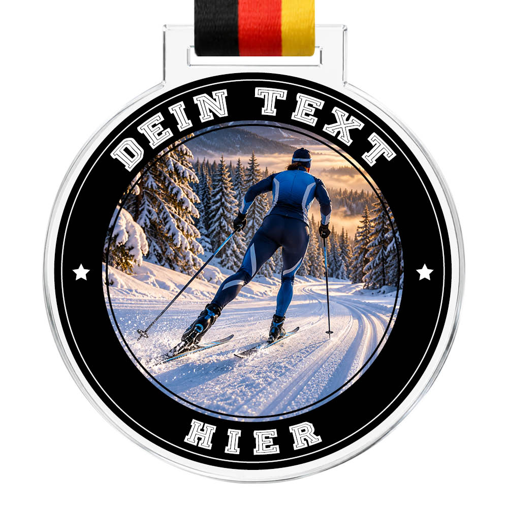 Signature Medaille Skilanglauf – Produktansicht