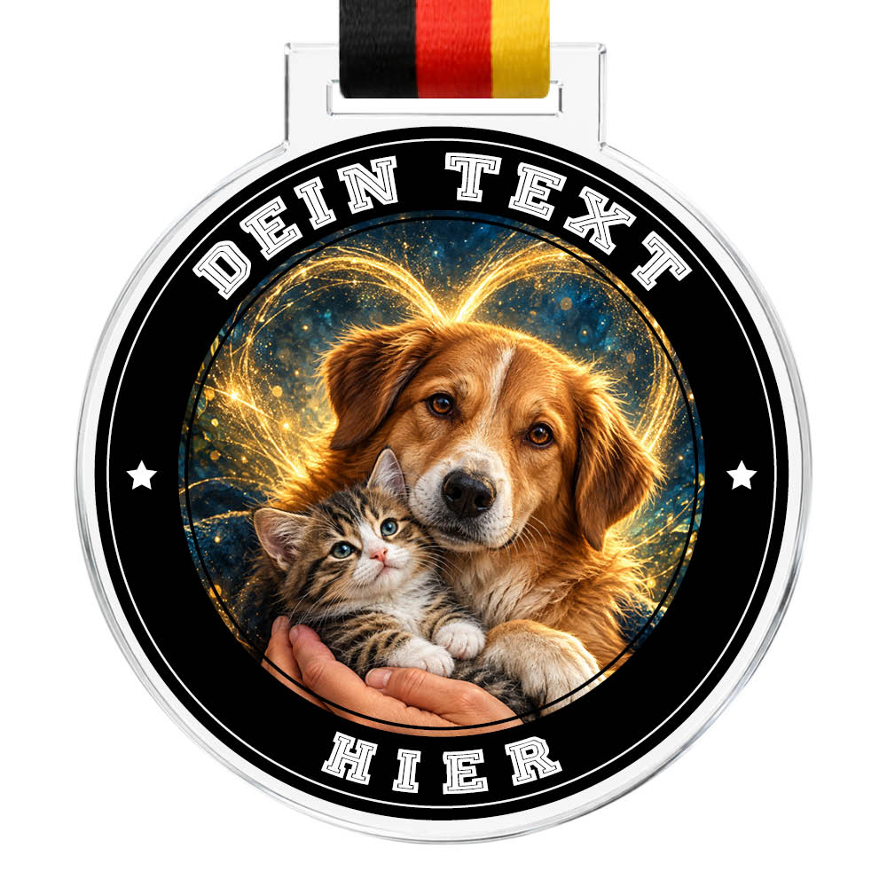 Signature Medaille Tierhelfer – Produktansicht