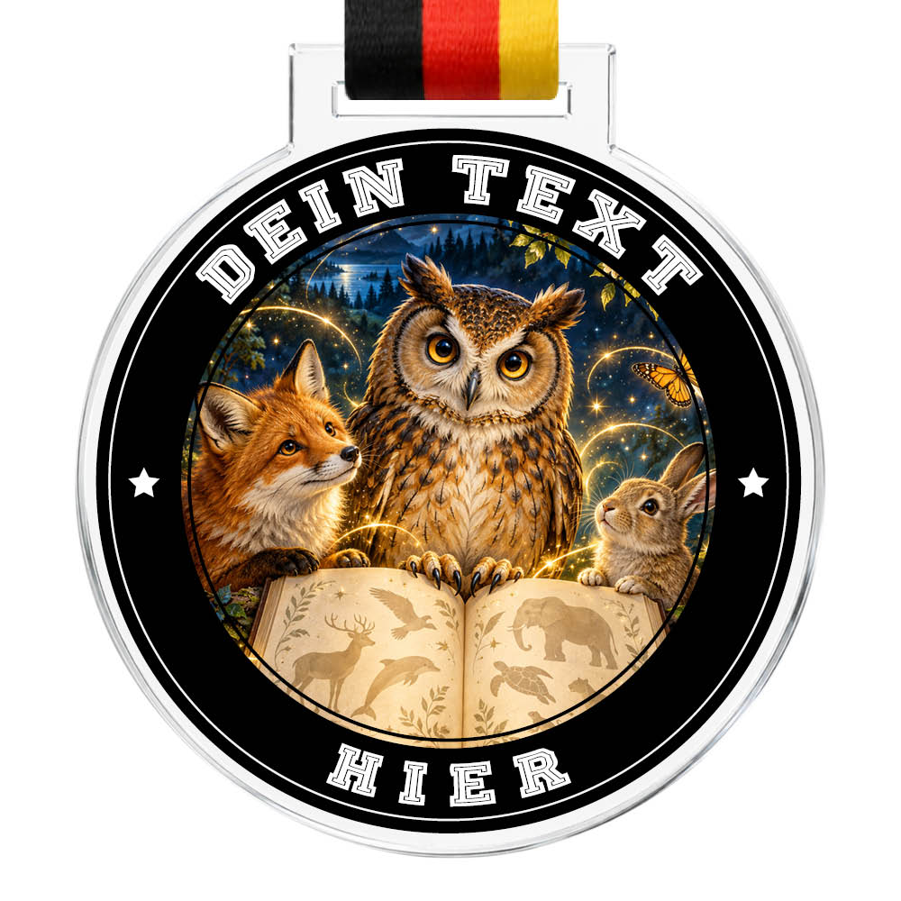 Signature Medaille Tierquiz – Produktansicht