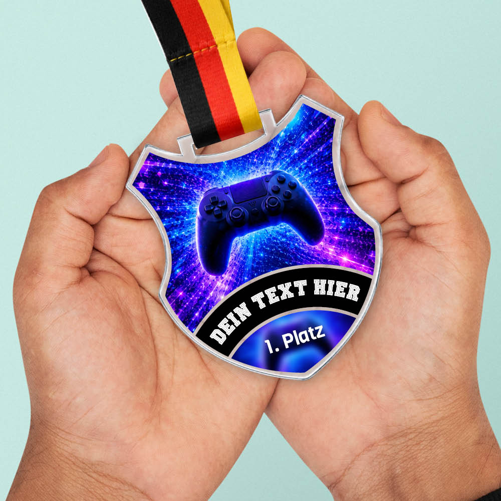 Wappen Medaille Gaming / E-Sport Controller