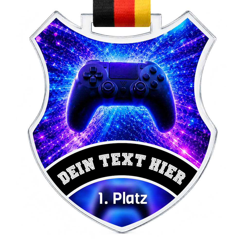 Wappen Medaille Gaming / E-Sport Controller