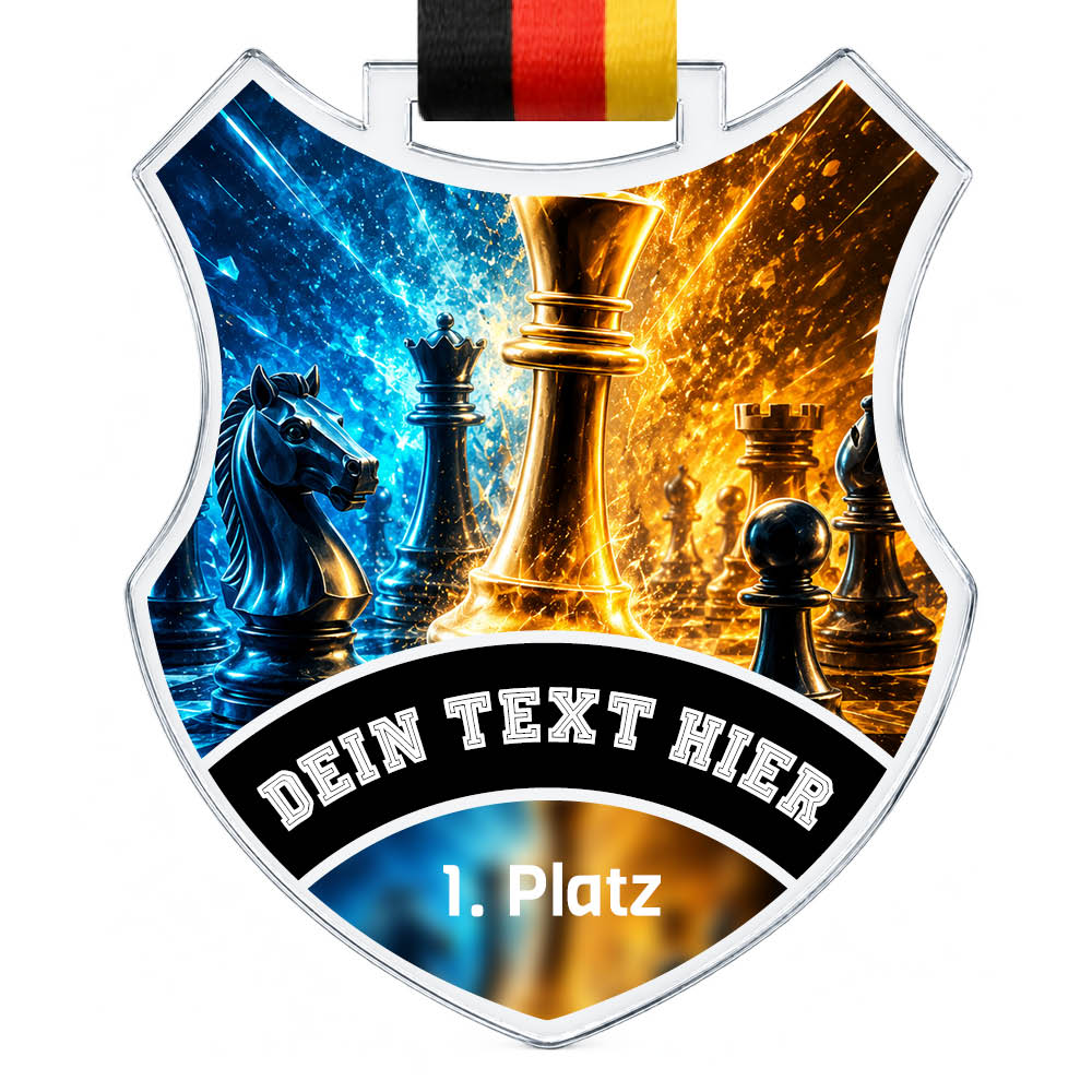 Wappen Medaille Schach