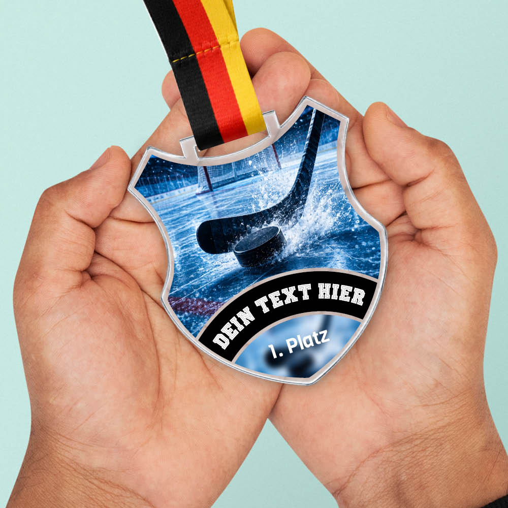 Signature Medaille Eishockey – weitere Ansicht