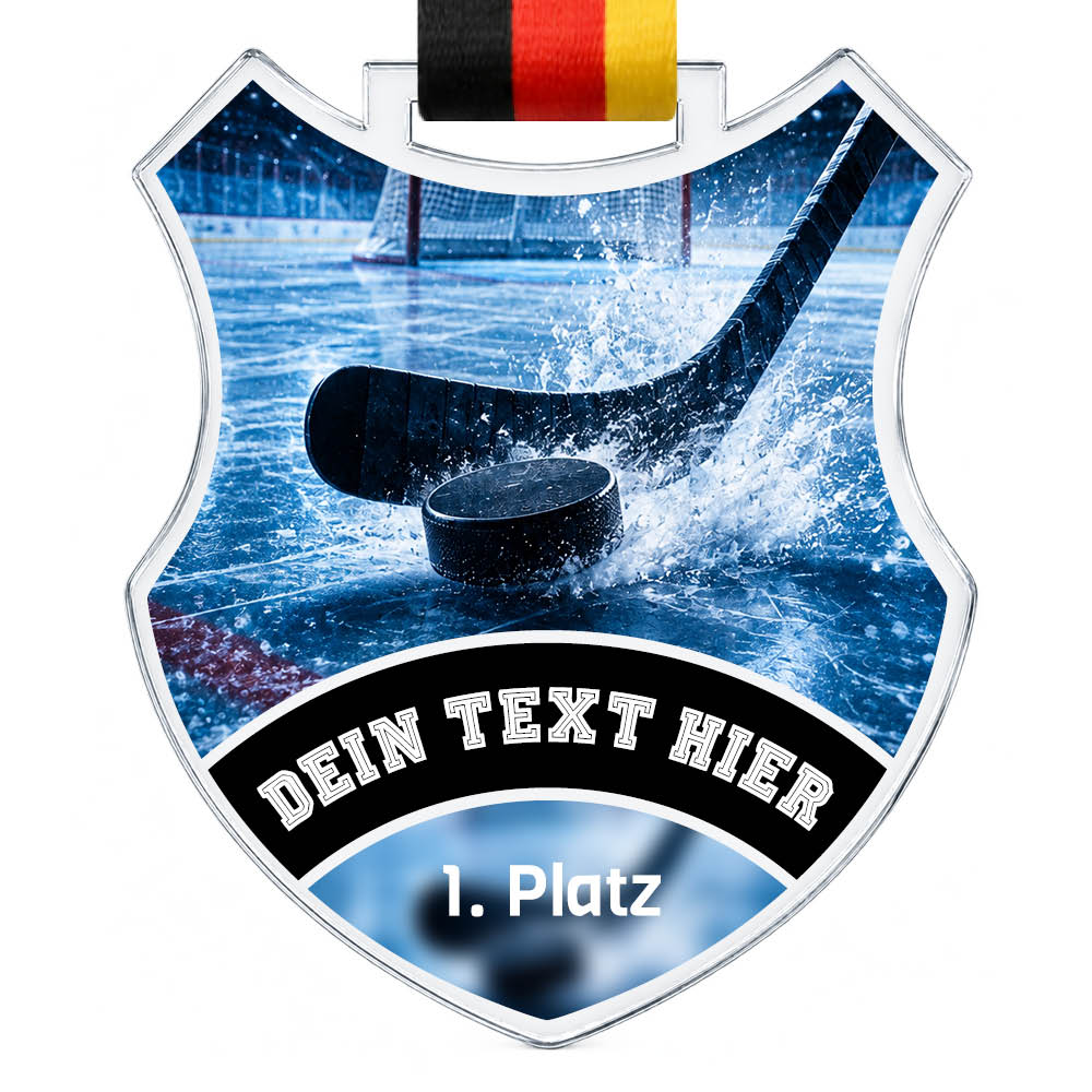 Signature Medaille Eishockey – Produktansicht
