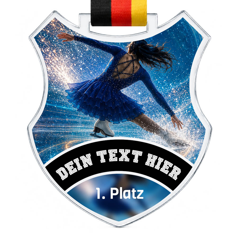 Signature Medaille Eiskunstlaufen – Produktansicht