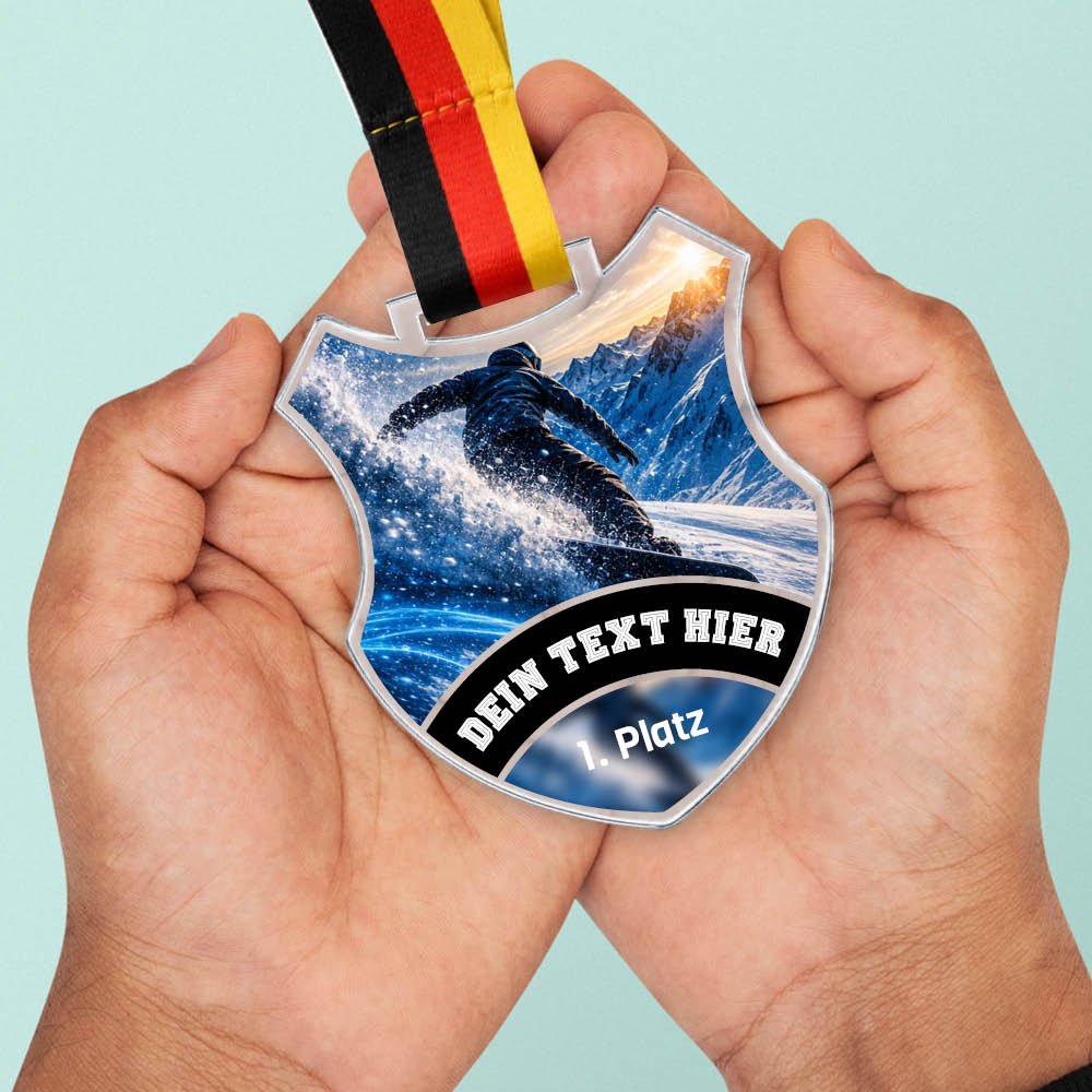 Signature Medaille Snowboardfahren – weitere Ansicht