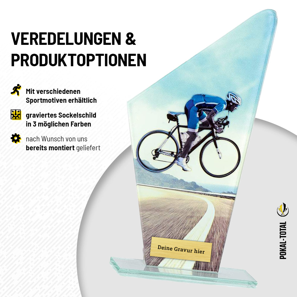Rennrad Glaspokal