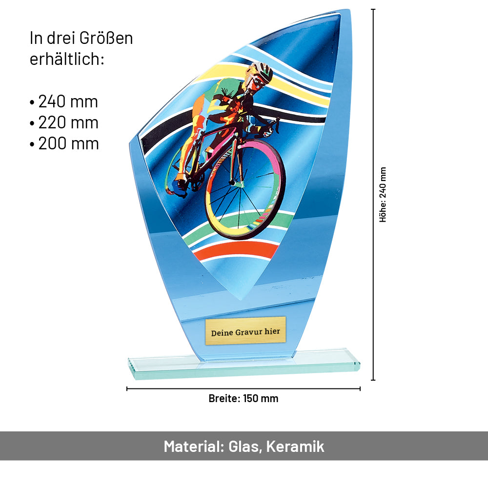 Radsport Glaspokal verspiegelt