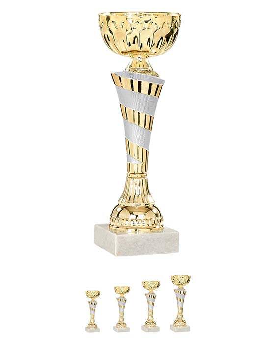 Pokalserie Silber Gold