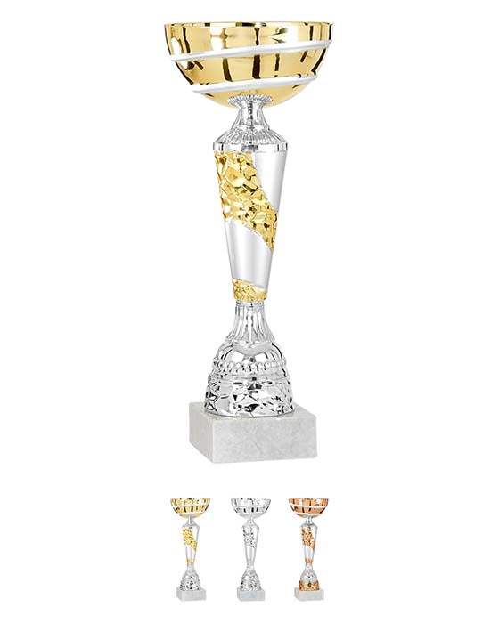 Pokal Gold Silber Bronze