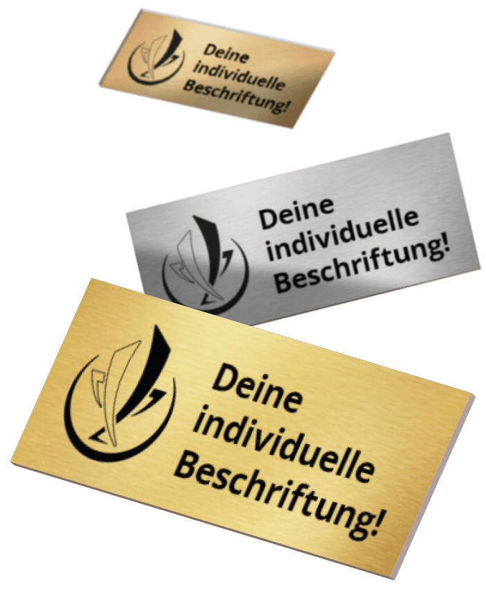 Sockelschild 60x30mm