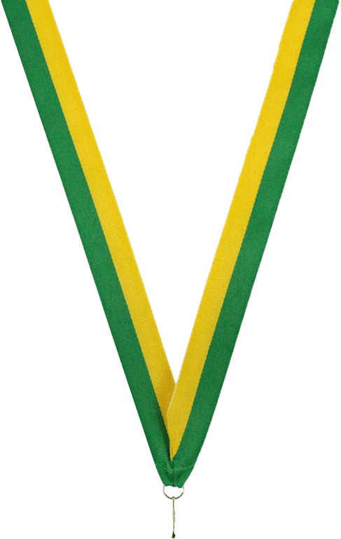 Halsband Grün, Gelb