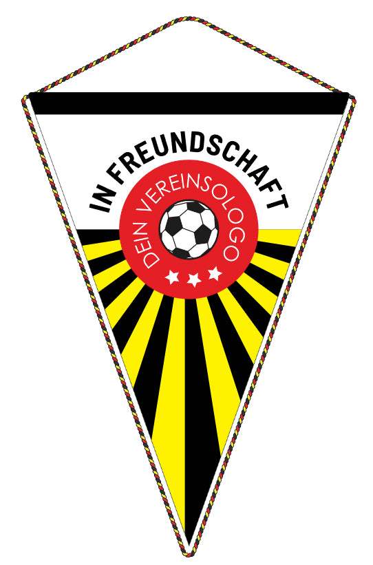 Wimpel Dreieck 26x37cm