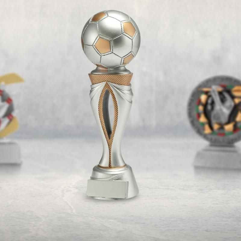 Fussball Pokale ACRYL Color mit DEINEM individuellen Text & Logo Günstig kaufen 