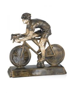 Damen Radsport-Pokal Figur Trophäe Rad Radrennen Radfahren mit Wunschgravur 