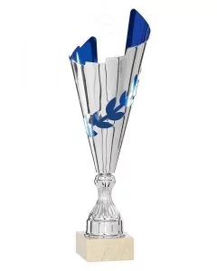 Pokal Zagreb Blau Silber