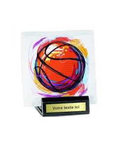 Basketball Keramik Pokal - Display